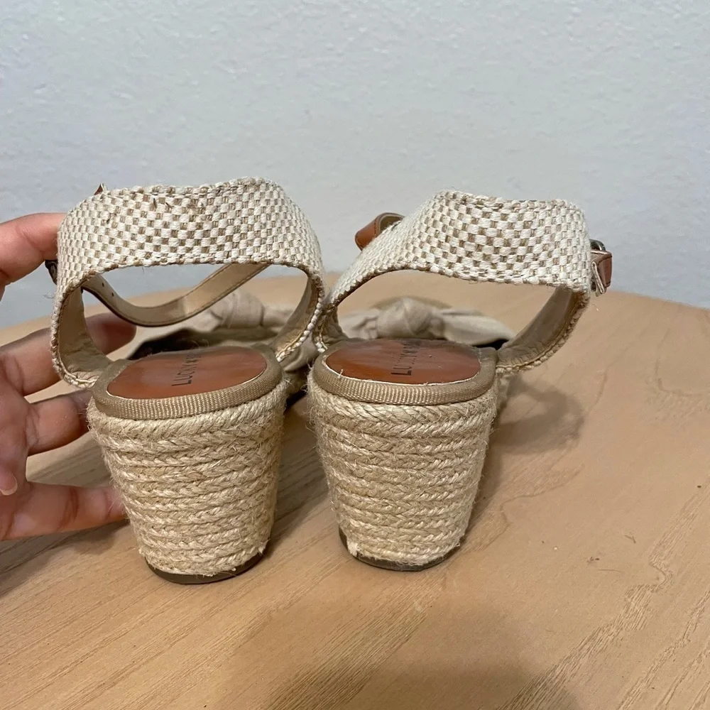 Lucky Brand espadrille wedges​​